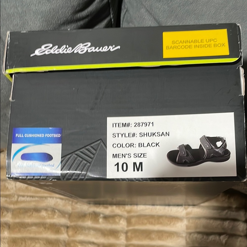 Eddie Bauer Black Men's Sandals $15